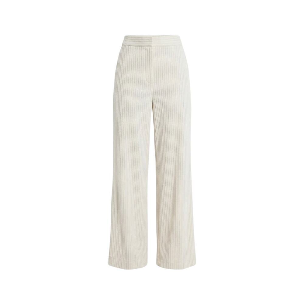 TUCKERNUCK Natural Stripe High Waist Wide Leg Linen Blend Faris Pants Size 4 NWT